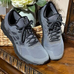 Asics Gray Athletic Shoes